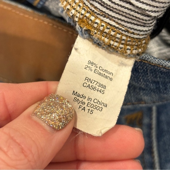 Madewelll Perfect Fall Jean in Vance Wash Jeans Size 25 - Picture 10 of 14